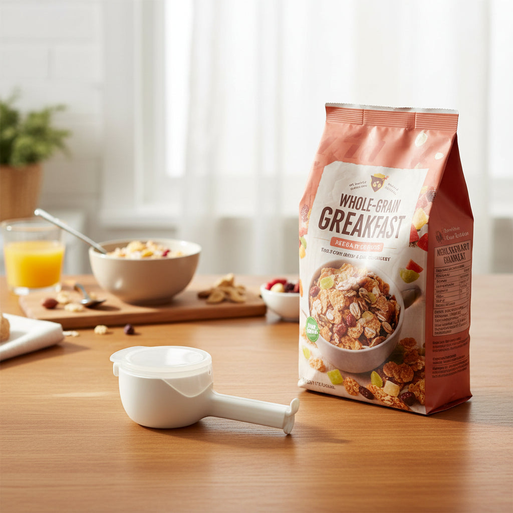 Clip Sigilla-Aacchetto Con Beccuccio Versatore,