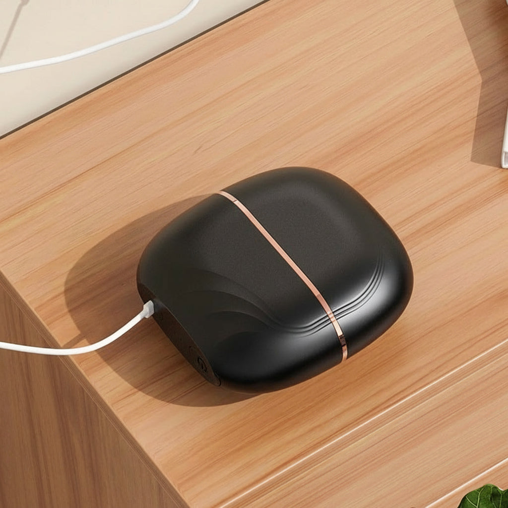 Spazzola Lisciante Senza Fili | Mini Piastra Portatile Anti-Crespo